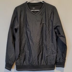 Vans Men's Black Pullover Lightweight Jacket Size Small